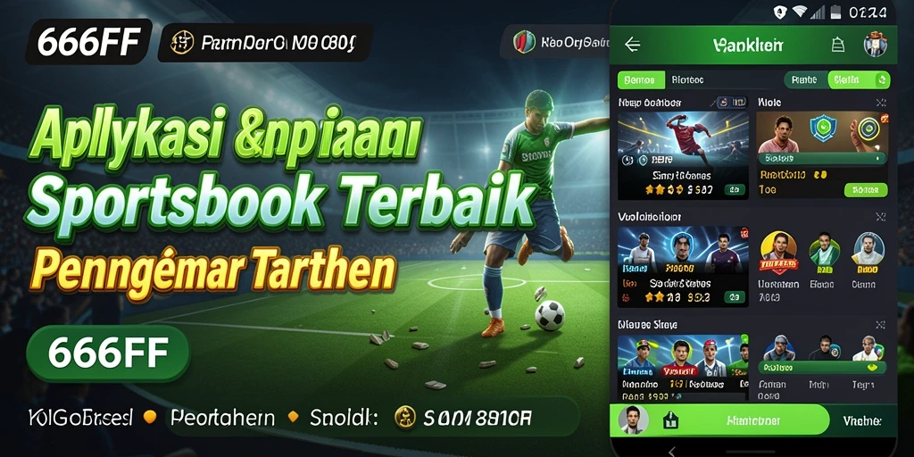 Tampilan utama aplikasi 666FF yang menampilkan berbagai pilihan taruhan.