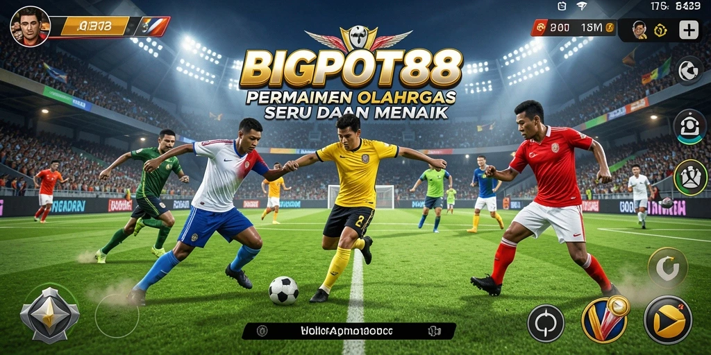 Tampilan gameplay yang menarik dan dinamis dalam BIGPOT88.
