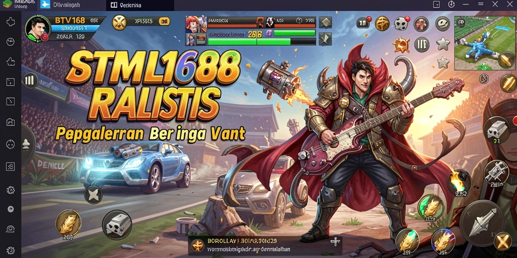 Tampilan utama gameplay BTV168 dengan berbagai fitur simulasi yang menarik.