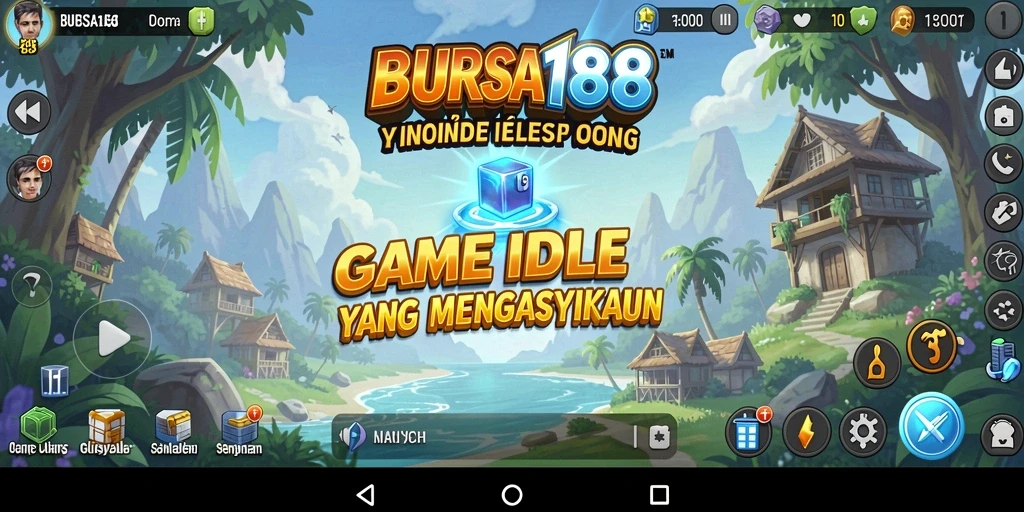 Tampilan gameplay BURSA188 yang seru dan santai.