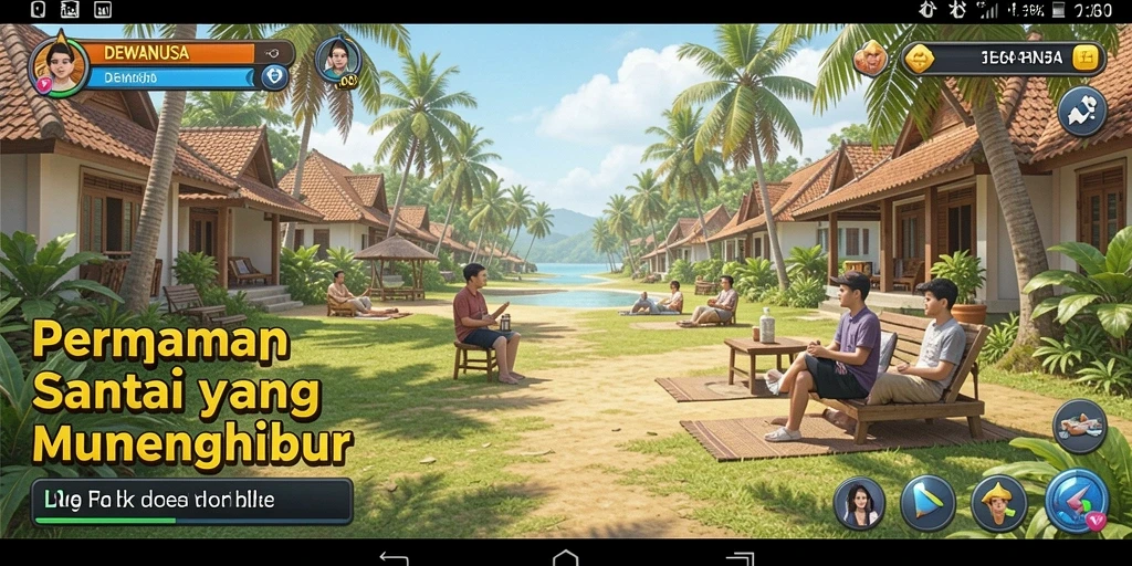 Tampilan menarik dari gameplay DEWANUSA yang menyenangkan.