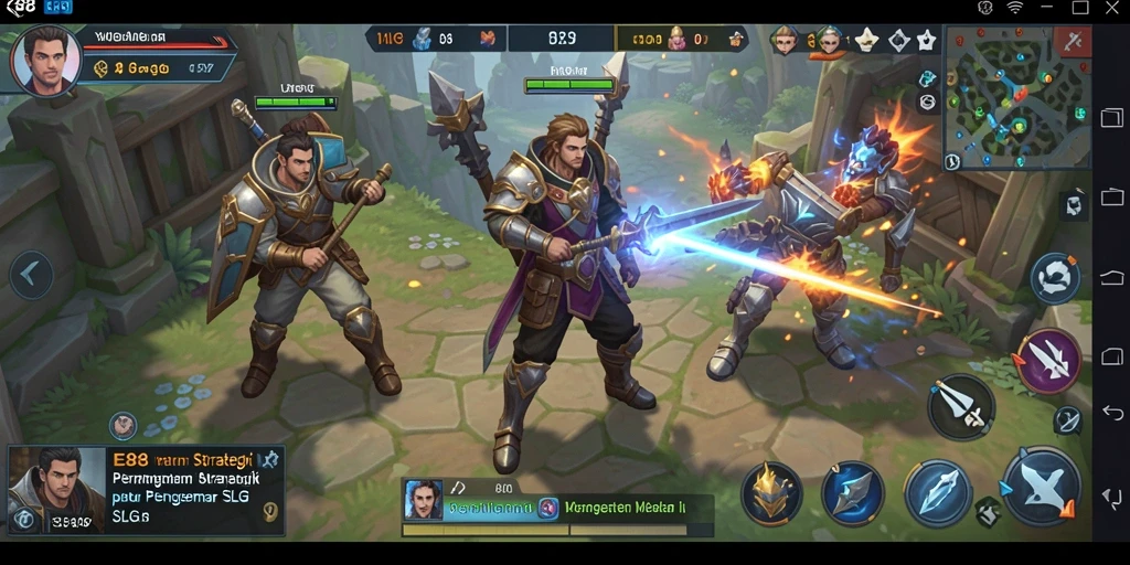 Tampilan gameplay E88 yang mendebarkan dan penuh strategi.