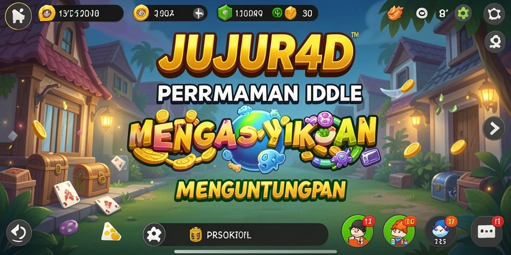 Tampilan gameplay JUJUR4D yang menenangkan dan mengasyikkan.