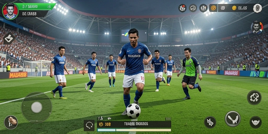 Tampilan gameplay MABAR88 yang menarik dan realistis.