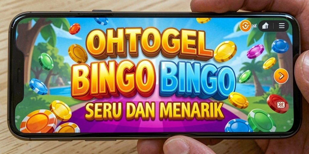 Screenshot OHTOGEL menunjukkan antarmuka permainan Bingo yang menarik dan interaktif.