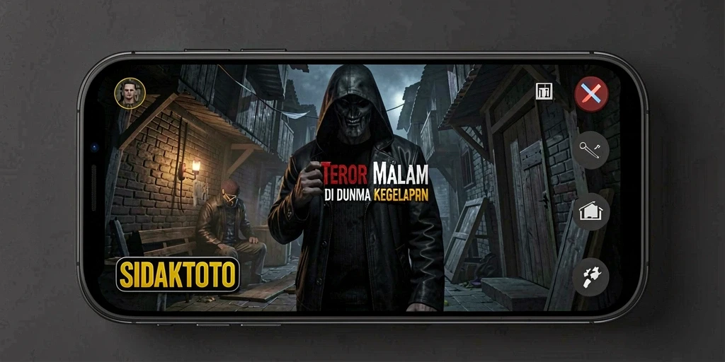 Gameplay mencekam dalam <strong>SIDAKTOTO</strong> menampilkan suasana horor yang intens.