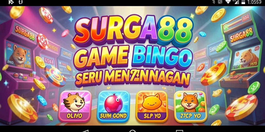 Screenshot gameplay Bingo di SURGA88 yang menarik dan interaktif.